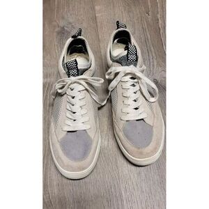 Steve Madden Women's BLISS Taupe Fabric Low Top Fashion Sneakers Size 10M